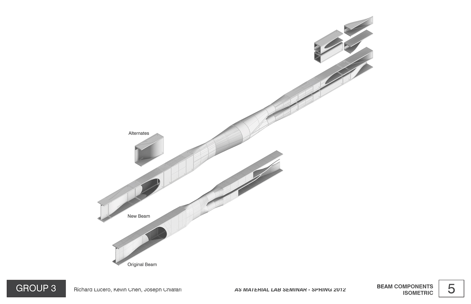 Beam Component Isometric